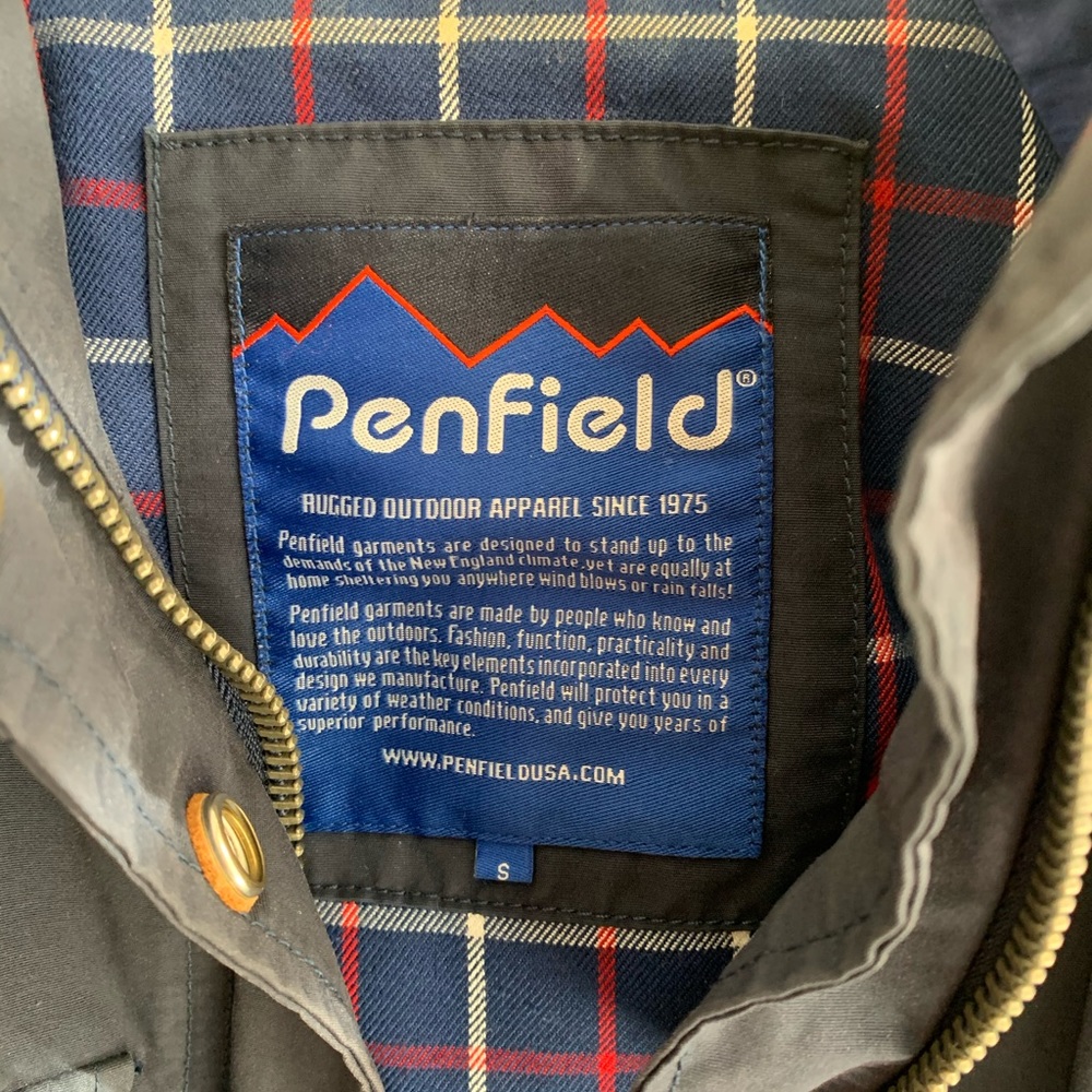 Navy blue Penfield jacket, Madewell 2014 - Picture 2 of 5